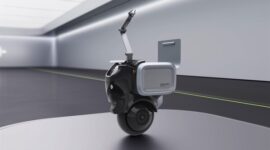 The Mobility One, a versatile Multipurpose Wheeled Robot, OMOWAY's second product built on the OMO-ROBOT Universal Architecture.