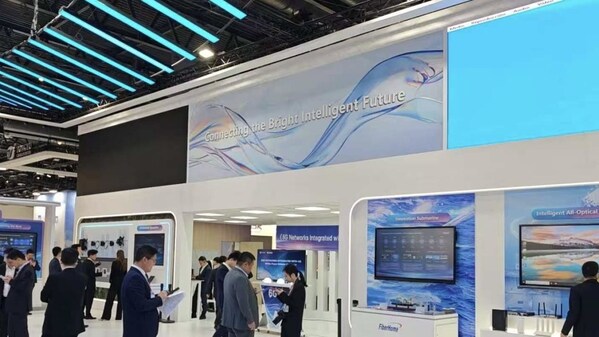 FiberHome in MWC 2026 under the theme 'Connecting the Bright Intelligent Future'